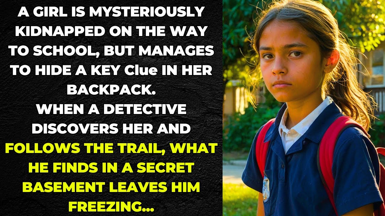 Outline Video A GIRL IS MYSTERIOUSLY KIDNAPPED ON THE WAY TO SCHOOL, BUT MANAGES TO HIDE A KEY Clue IN HER...