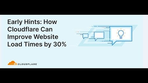how to setup Cloudflare  early hints