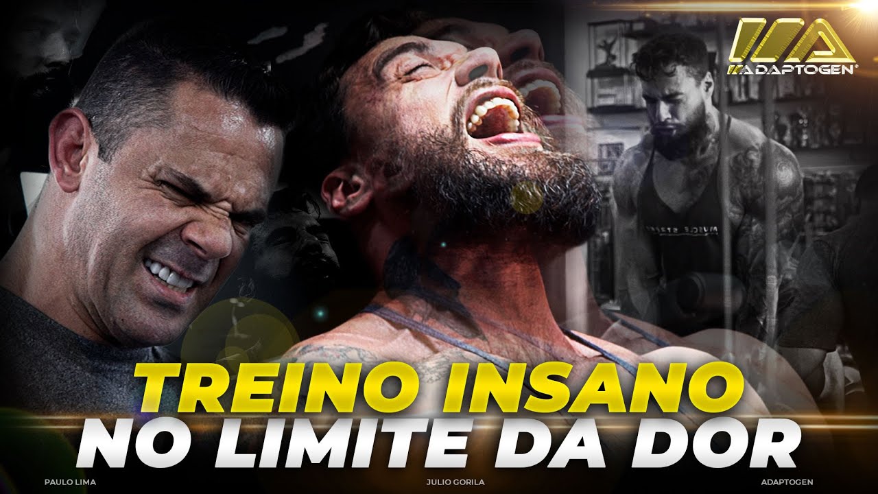 JULIO GORILA  SOFRE COM TREINO INSANO DE PAULO LIMA