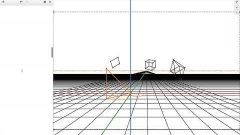 Perspective Projection of 3D Space (1)