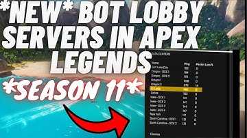Apex Legends! NEW BOT LOBBY SERVERS!!! All BOTS! Season 11