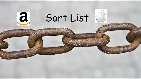 Sort List - LeetCode 148 - Python