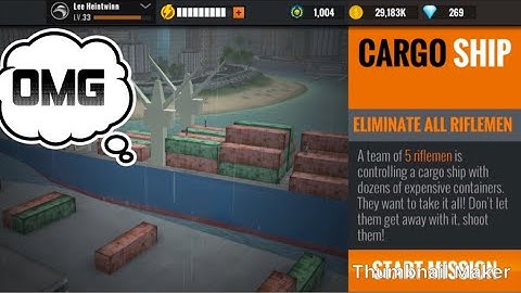 Cargo ship, Sniper 3D assassin shoot to kill Andy shores primary #16