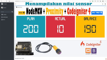 NodeMCU counter webbase realtime