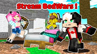 REDHOOD THỬ THÁCH 24 GIỜ STREAM BEDWAR CÙNG TREAM PIRATE*MỀU TIÊU DIỆT BED WAR TRONG MINECRAFT