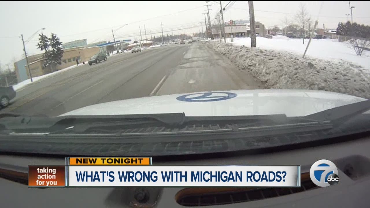 What's wrong with Michigan's roads? YouTube