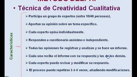 Método Delphi - Técnica de Investigación Cualitativa