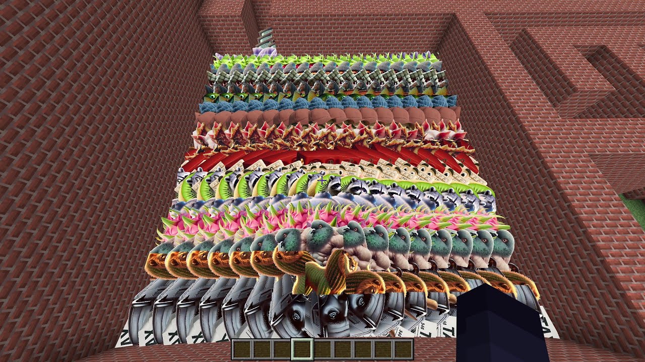 Too Much ALL New Cursed Brainrot Nextbots in GMOD MAZE in Minecraft PE