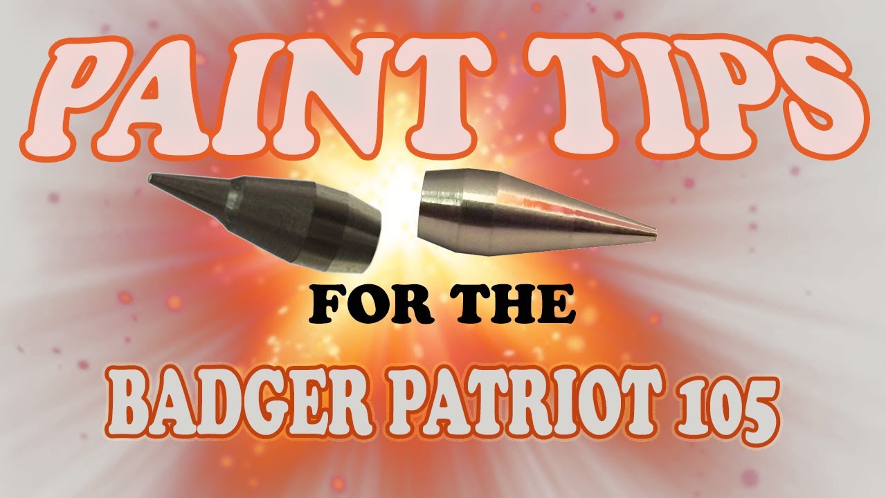 Badger Airbrush Patriot 105 Paint Tips 