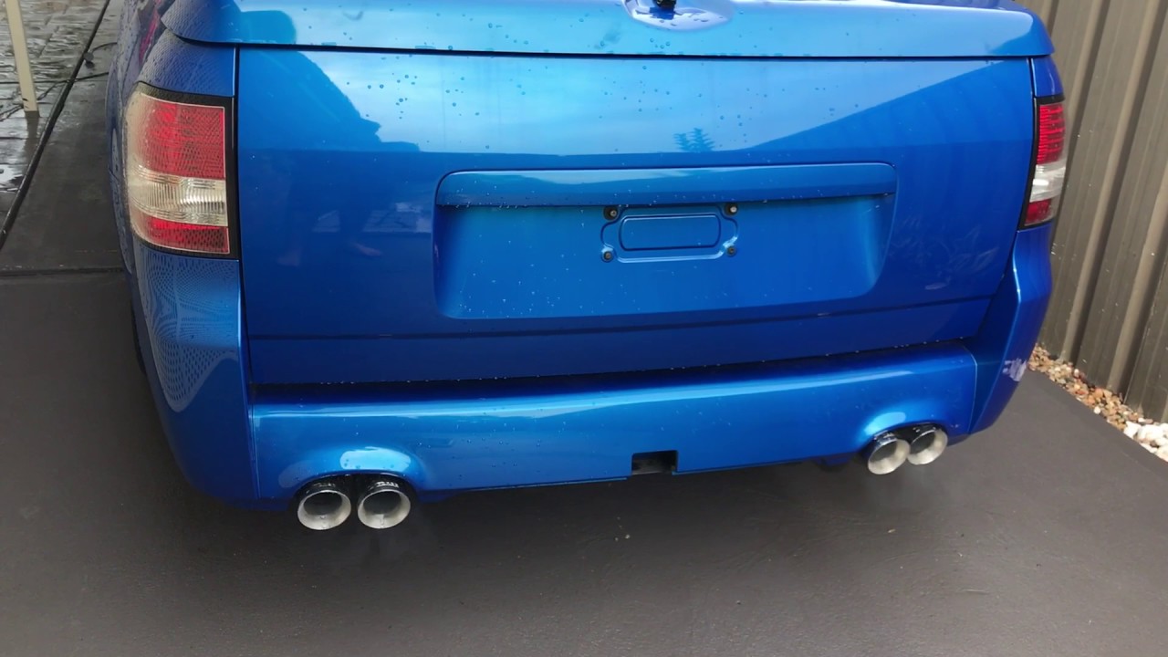 Holden VE SSV ute cam idle