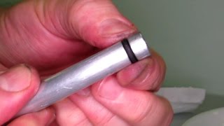 How to remove an O-Ring without damaging it.