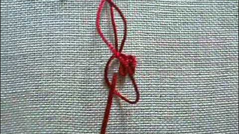 Rosette Chain Stitch