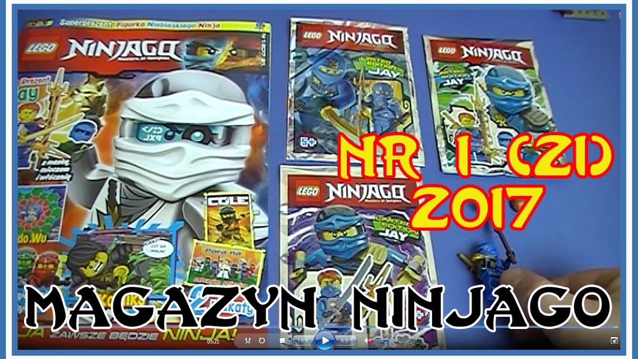 Otwieramy Magazyn Lego Ninjago Nr 1 21 Z 2017 Figurka Jay Z