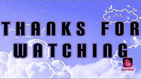 MY OUTRODUCTION VIDEO