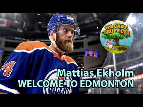 Edmonton's Mattias Ekholm brings beard and offence to the NHL