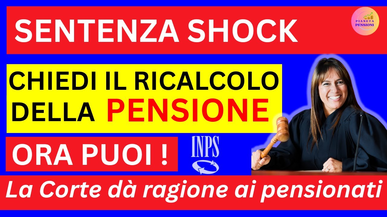 📢 INPS COSTRETTA AD AUMENTARE LE PENSIONI: Scopri se Hai Diritto al Ricalcolo!