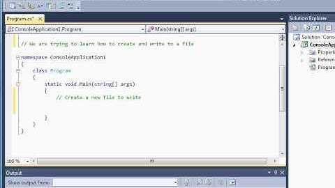 File writing in Csharp