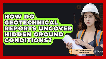 How Do Geotechnical Reports Uncover Hidden Ground Conditions? - Civil Engineering Explained
