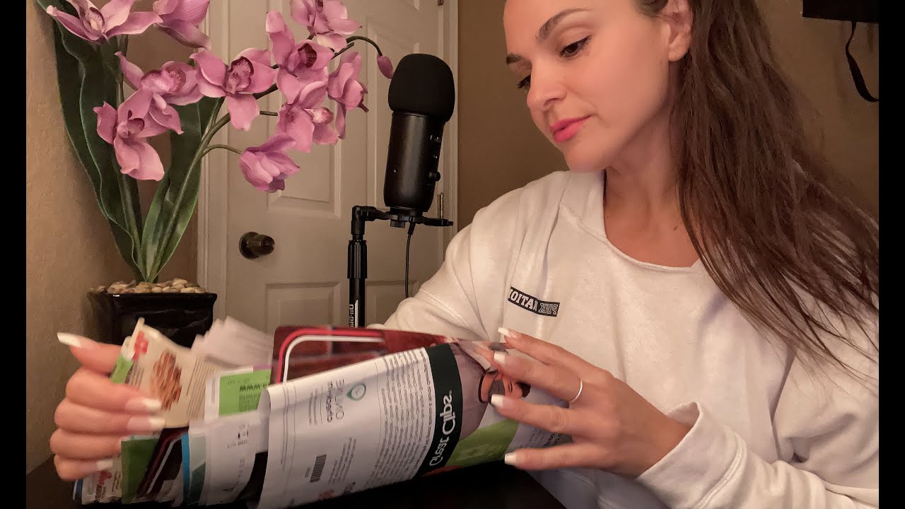 ASMR Random Page Turning Of Weekly Ads, Magazine’s & Newspaper w/ Finger Licking 🤫😴