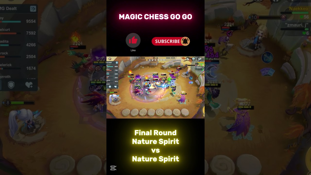 FINAL ROUND NATURE SPIRIT VS. NATURE SPIRIT | MAGIC CHESS GO GO 