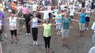 Yoga Flash Mob 2.Wmv
