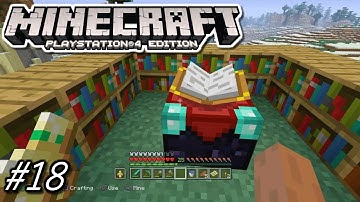 ENCHANTMENT TABLE - Minecraft PS4 Survival Gameplay #18