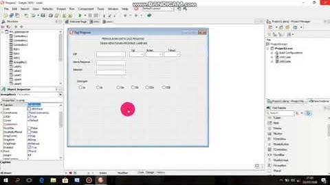 Tutorial data gaji pegawai aplikasi delphi 2010