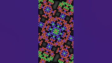 BGR-RBG Sierpinski Carpet (S4) Infinite Zoom #fractal