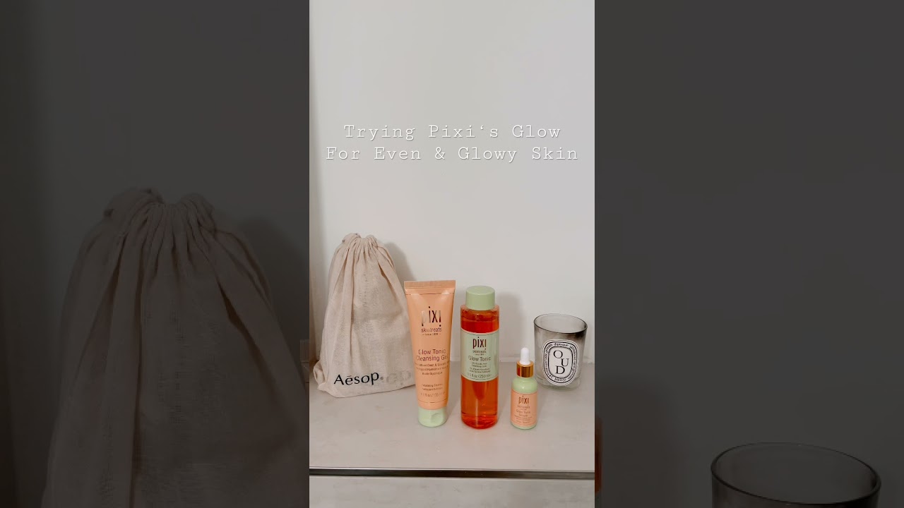 Pixi Glow Cleanser, Tonic & Serum