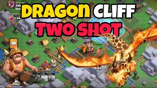 Dragon Cliffs DESTROYED in 2 Shots ❤️ Clan Capital / Raid Weekend Attack 😍 Clash of Clans
