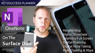 Microsoft Surface Duo | OneNote Note Taking | Digital Planning