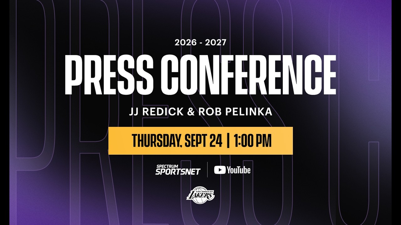 Lakers Start of Season Press Conference: Rob Pelinka & JJ Redick