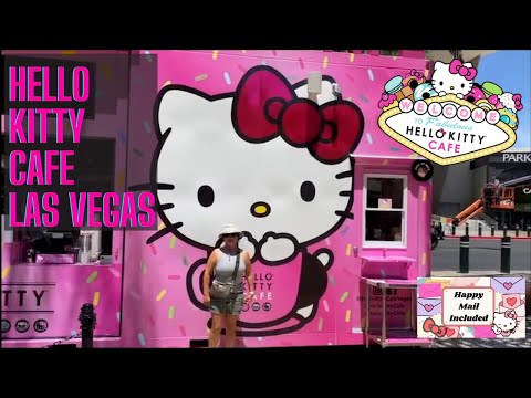 Pin if you want to visit this Hello Kitty Cafe in Vegas