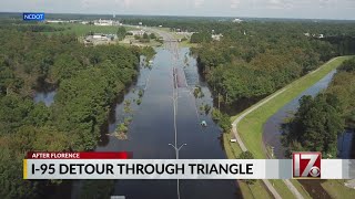 New NC I-95 detour will take traffic through the Triangle