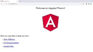 Instalando Angular 7