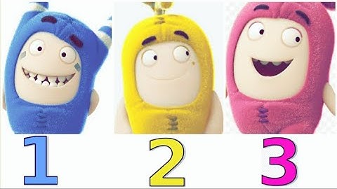 oddbods | oddbods turbo run 1 2 3 challenge | pogo vs bubbles vs newt| Kids PlayGames