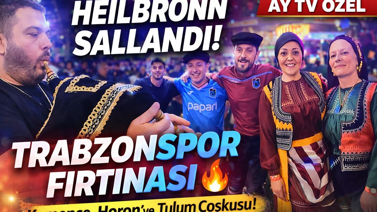 Almanya'da Bu Ne Coşku?Trabzonspor Gecesi Olay Oldu! #Trabzonspor#TaraftarGecesi # AvrupaTrabzonspor