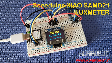 Seeed Studio XIAO SAMD21 - LUXMETRO