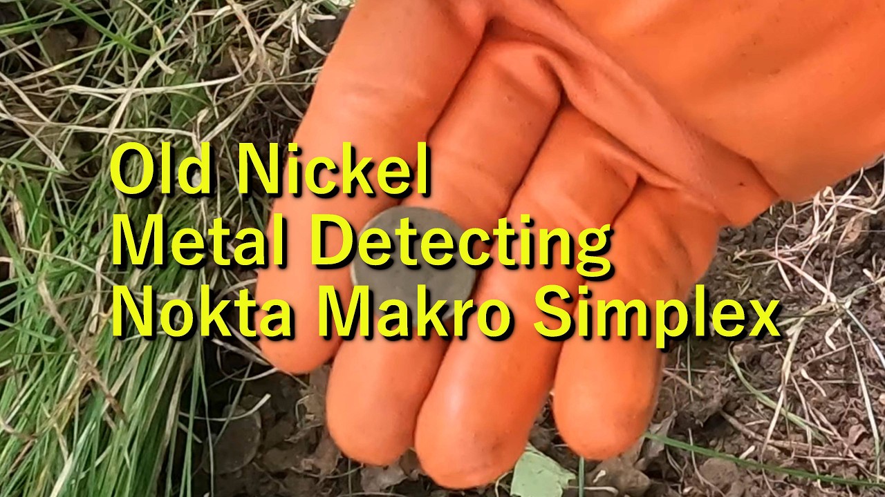 Nickel Detect Episode 182 - V for Nickel, Metal Detecting wiht the Nokta Makro ...