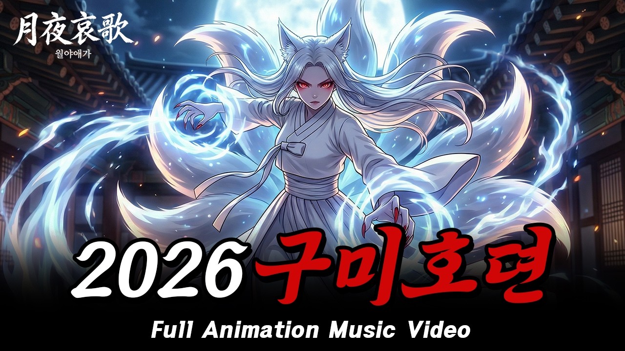 2026구미호뎐: 조선 판타지 애니메이션 '월야애가'구미호와 무관의 비극적인 사랑 이야기