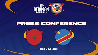 Morocco v Congo DR - Press Conference