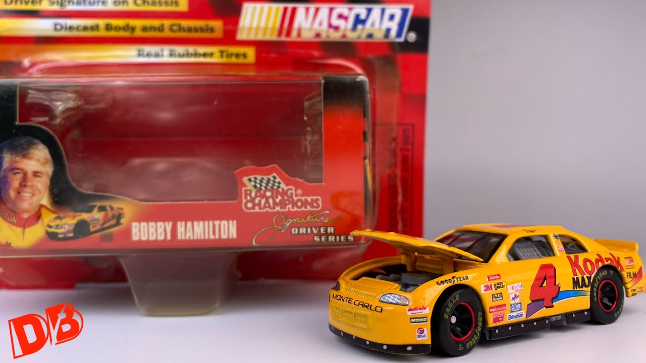 1999 BOBBY HAMILTON KODAK MAX MONTE CARLO DIECASTBUFFET NASCAR RACING CHAMPIONS DIECAST REVIEW 1/64