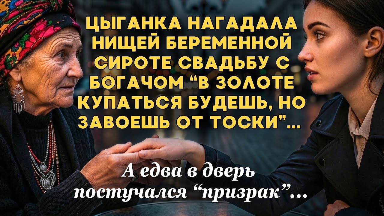 ЦЫГАНКА нагадала нищей беременной СИРОТЕ свадьбу с БОГАЧОМ... А едва в дверь постучался “призрак”...