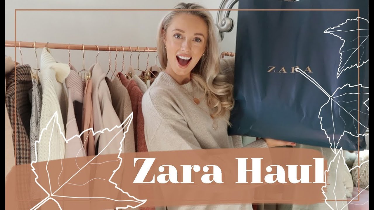 AUTUMN ZARA HAUL & TRY ON // 🍂 #FashionMumblrAutumnEdit 🍂
