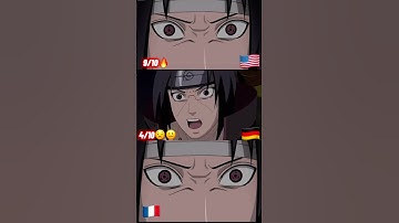 Itachi, sasuke you are the one who become my new light in different languages