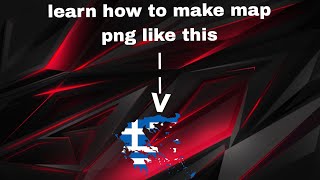 how to make your own map png