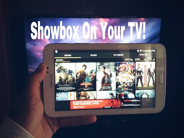 How to Watch Showbox on Smart Tv With Chromecast  