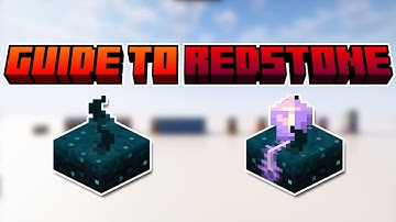 Minecraft | Guide To Redstone 6 - Sculk Sensors