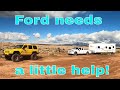 Powerstroke Ford struggles to pull!