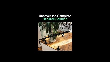 Uncover the Complete Handrail Solution #modulardesign #handraildesign #architecture #construction